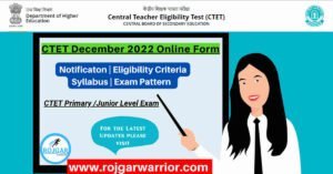 ctet 2022 application form date